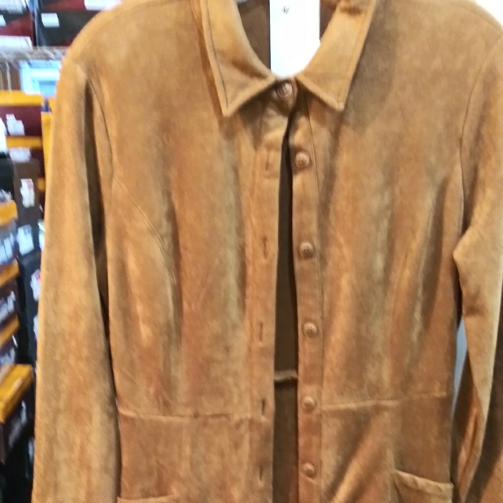 Long Swede Shirt Jacket